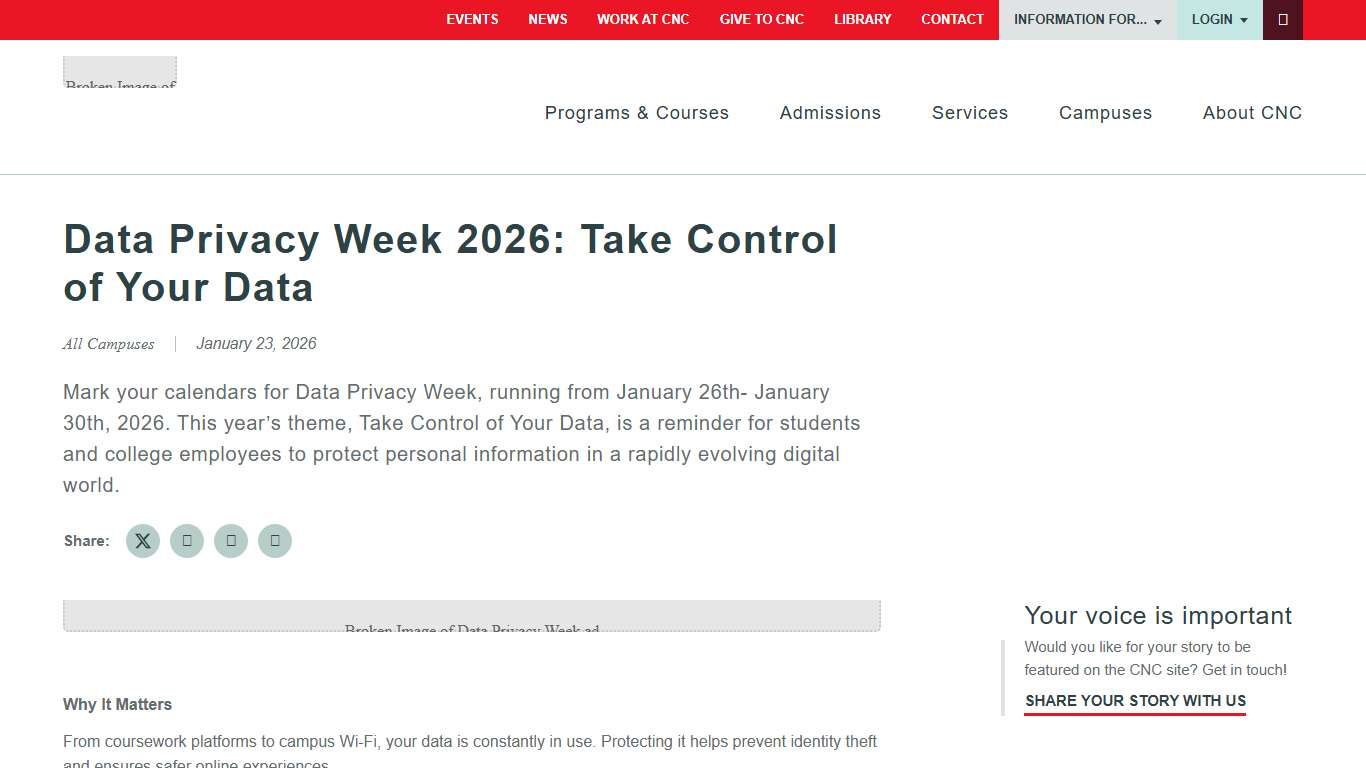 Data Privacy Week 2026: Take Control of Your Data